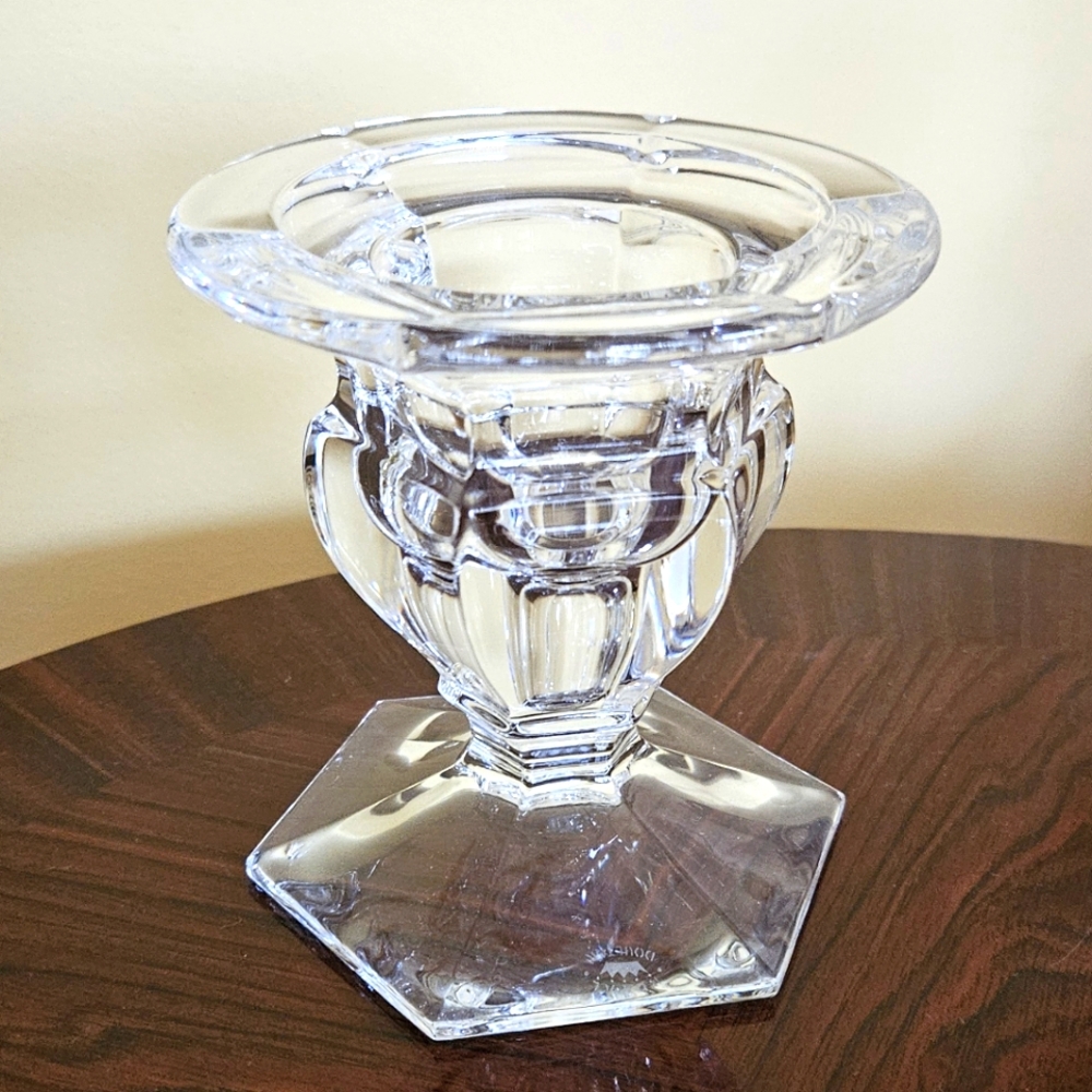 Royal Doulton Finest Crystal Concord Triple Use Candleholder
